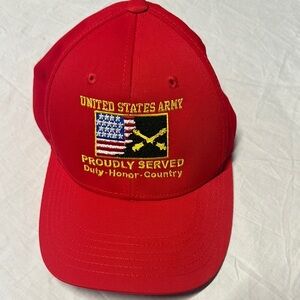 Sport-Tek Red and Yellow Party Hat